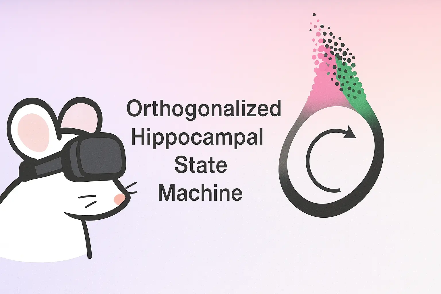 Learning Produces an Orthogonalized State Machine in the Hippocampus